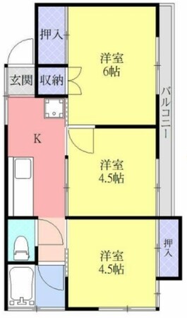 悠久荘の物件間取画像